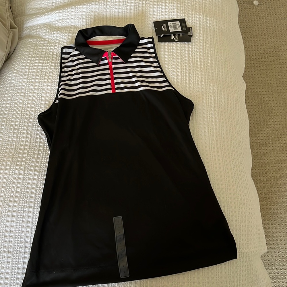 Slazenger women’s racer back golf polo